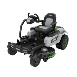 TONDEUSE AUTOPORTÉE À BATTERIE - EGO - ZT4201ES / PACK15AH - À VOLANT & PACK BATTERIE 15AH