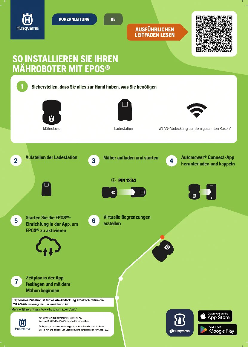 Husqvarna Automower 312V mit Garage – Bild 11