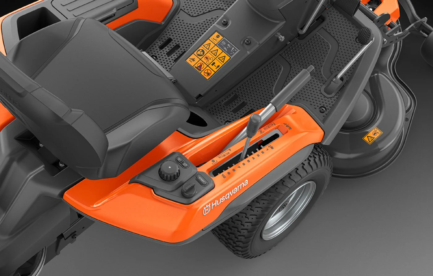 Husqvarna Akku-Frontmäher R 200iX AWD Dualbatterie - Grundgerät ohne Mähwerk – Bild 14