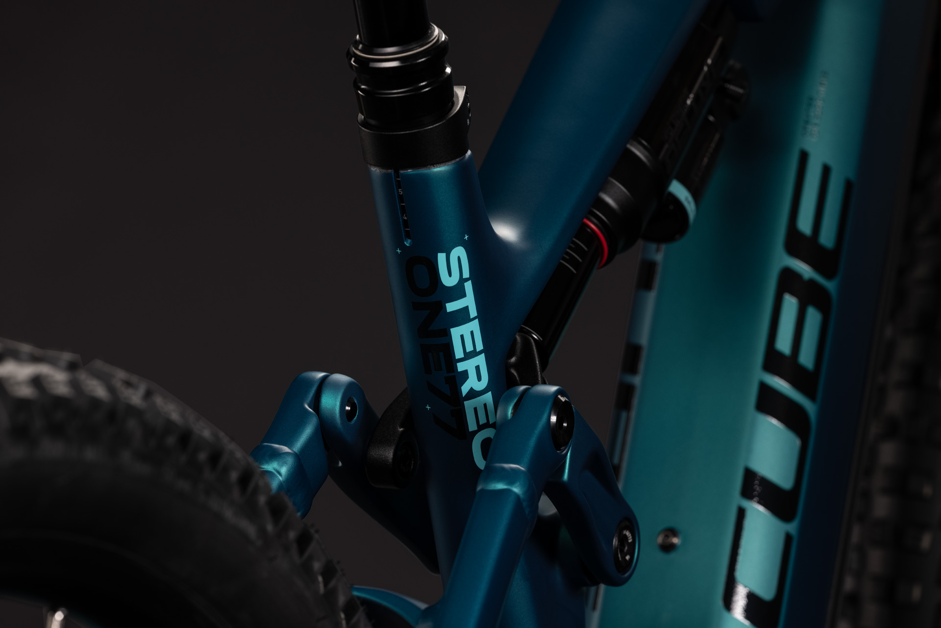 Cube Stereo Hybrid ONE77 HPC Race 800 metallicpetrol´n´black – Bild 4