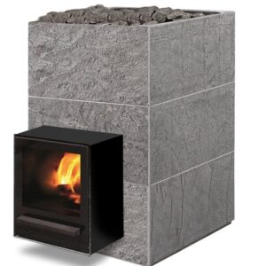 HOLZOFEN TULIKIVI KINOS TBH DURCH DIE WAND OHNE FRONTSTEIN, SS657